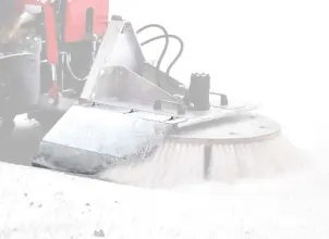 Skydd till sopborste