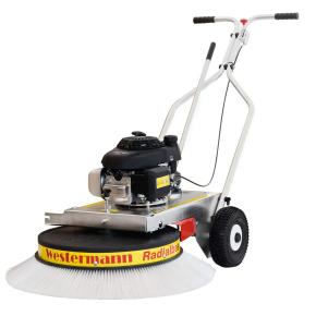Bensindriven sopmaskin