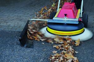 Stranglaggare till sopmaskin