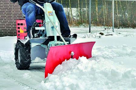 Snoblad till redskapsbarare